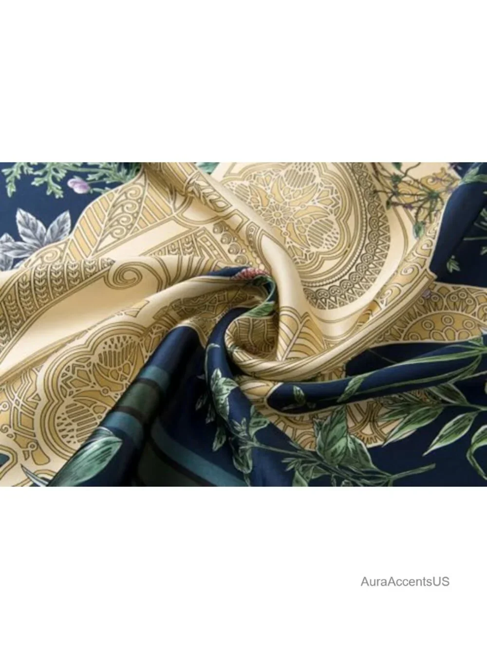 100% Mulberry Silk Scarf - 35
